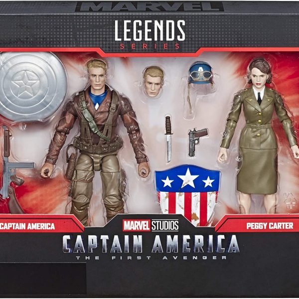 Captain America & Peggy Carter 2 Pack