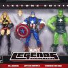 Ms. Marvel, Captain America, Radioactive Man 3 Pack