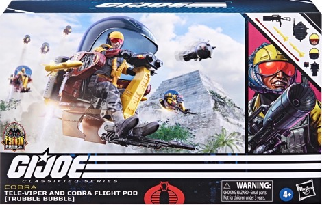 Python Patrol Tele-Viper & Cobra Flight Pod (Trubble Bubble)